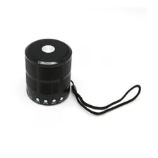 Mini Caixa De Som Bluetooth Usb Portatil Preta Ws887 Foto mini 4