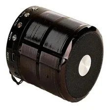 Mini Caixa De Som Bluetooth Usb Portatil Preta Ws887 Foto mini 3