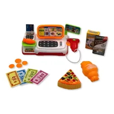 Mini Caixa Registradora Infantil Mercadinho Com Luz E Som Foto mini 1