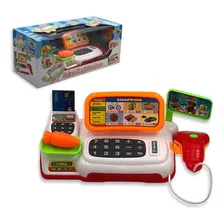Mini Caixa Registradora Infantil Mercadinho Com Luz E Som Foto mini 3