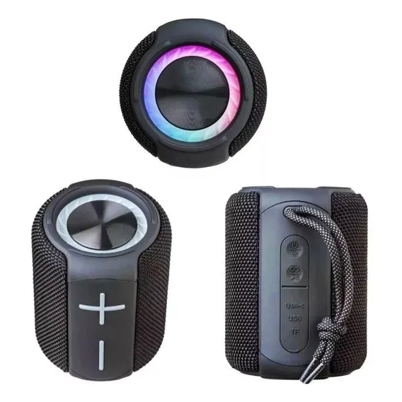 Mini Caixa Som Bluetooth Portátil Amplificador Fm Usb Cor Foto 1