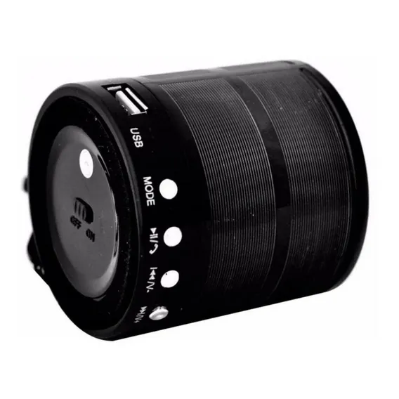 Mini Caixinha Som Ws-887 Bluetooth Portátil Usb Mp3 Rádio Fm Foto 1