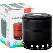 Mini Caixinha Som Ws-887 Bluetooth Portátil Usb Mp3 Rádio Fm Foto mini 2