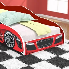 Mini Cama Carro Speedy Racing New 150x70 Cm - Vermelho Foto mini 4