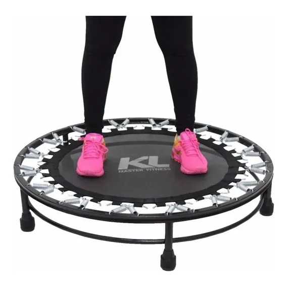 Mini Cama Elastica Trampolim Jump Profissional 150 Kg + Dvd Foto 1