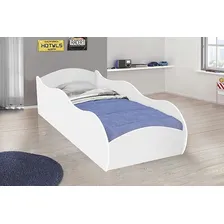 Mini Cama Infantil Carro Branca Cor Branco Foto mini 2