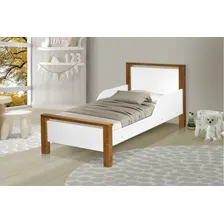 Mini Cama Infantil Com Pés Proteção Lateral Cama Infantil Padrão Para Criança Tamanho Mini Cama Mdf / Madeira Meli Foto mini 2