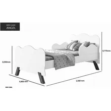 Mini Cama Infantil Com Proteção Lateral Rosa Foto mini 4