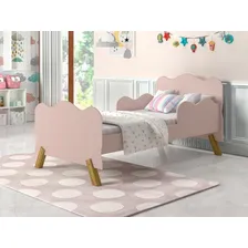 Mini Cama Infantil Com Proteção Lateral Rosa Foto mini 3