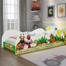 Mini Cama Infantil Fazendinha 100% Mdf- A Cama Mais Vendida Foto mini 2