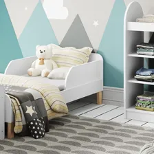 Mini Cama Infantil Montessori Movelbras Branco Foto mini  3