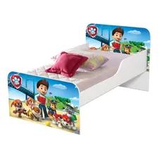 Mini Cama Infantil Para Meninos Com Colchão Cor Patrulha 3 Foto mini 1