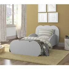 Mini Cama Nuvem Com Proteção Lateral - Cinza Foto mini 1