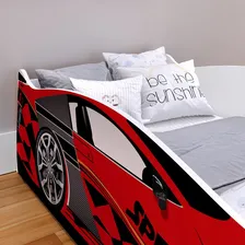 Mini Cama Para Crianças 150x70cm - Vermelho Foto mini 4