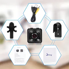 Mini câmera espiã, mini câmera espiã 1080p Hd com gravação Foto mini  2