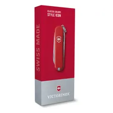 Mini canivete suíço classic Victorinox vermelho 7f 0.6223G Foto mini 4