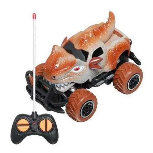 Mini Carrinho De Controle Remoto Dinossauro Rápido Foto 1
