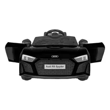 Mini Carro Elétrico 12v Audi R8 Spyder Preto Bw123pt Foto mini 1
