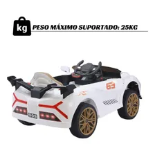 Mini Carro Elétrico 12v Gtxv Controle Remoto Importway Foto mini 4