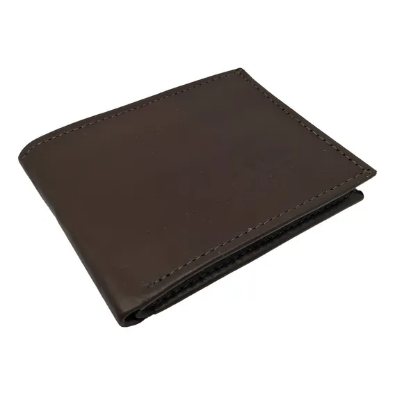 Mini Carteira Masculina Porta Cnh Motorista Cartão Couro Cor Marrom Foto 1
