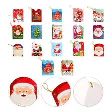 Mini Cartão De Natal Indetificação De/para Sortidos 8 Un Foto mini 1