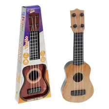 Mini Cavaquinho Infantil Brinquedo Violão 4 Cordas Nylon Foto  mini 1