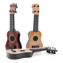 Mini Cavaquinho Infantil Brinquedo Violão 4 Cordas Nylon Foto mini  3