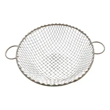 Mini Cesta Fritura Servir Porções Quentes Batata Frita 14cm Foto mini 1