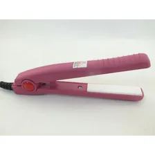 Mini Chapinha De Cabelo Bivolt Rosa Alisa E Cacheia Moderna Foto mini 1
