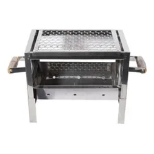 Mini Churrasqueira Com Tela Moeda Inox Foto  mini 1
