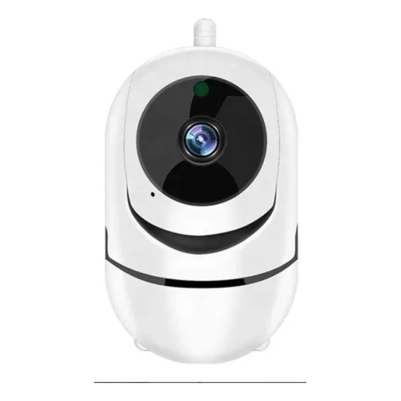 Mini Câmera Babá Wifi Hd Branca Portátil Foto 1