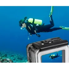 Mini Câmera Filmadora Profissional Full Hd Prova D Água Moto Cor Preto Foto mini  3