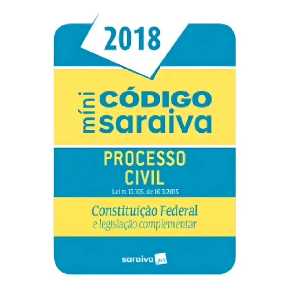 Mini Codigo - Codigo De Processo Civil - Saraiva - 23 E Foto 1