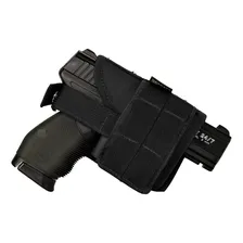 Mini Coldre Universal Canhoto E Destro Modular Resgate Cor Preto Foto  mini 1