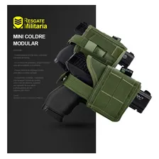 Mini Coldre Universal Canhoto E Destro Modular Resgate Cor Preto Foto mini  2