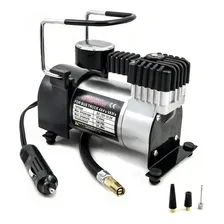 Mini Compressor Ar 12v Automotivo 150 Psi Encher Bola Pneus Foto  mini 1