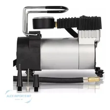 Mini Compressor De Ar 12v Portatil Pneu Carro Moto Bicicleta Foto mini 2