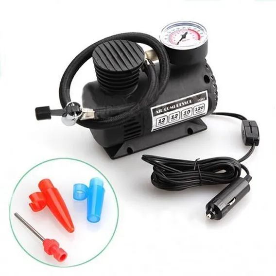 Mini Compressor De Ar Automotivo Multiuso 12v 300psi Foto 1