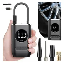 Mini Compressor Portátil Calibrador Digital Pneu Carro Moto Foto mini 3