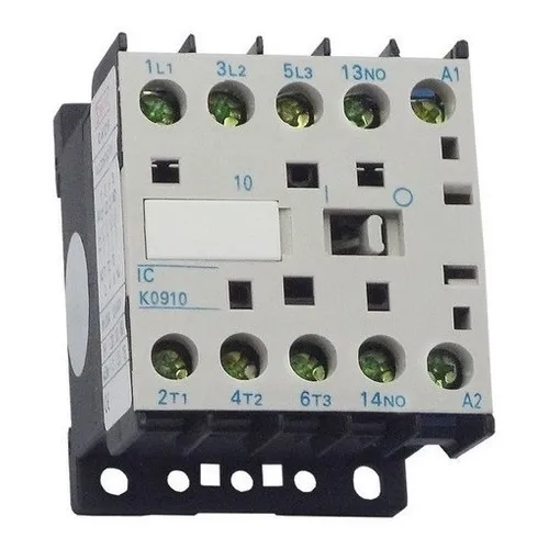Mini Contator 9a 220v Contator 50/60 Hz Sibratec Cjx2-k0910 Foto 1