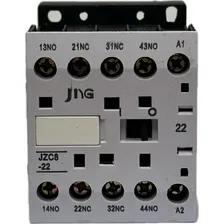 Mini Contator Aux. 2na+2nf 9a Jzc8-22 220v Jng Foto mini  2
