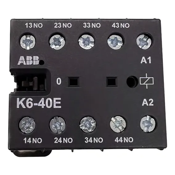 Mini Contator Auxiliar 4 Polos K6-40e-80 220-240vca Abb Foto 1