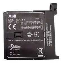 Mini Contator Auxiliar 4 Polos K6-40e-80 220-240vca Abb Foto mini  2