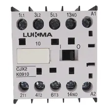 Mini Contator Cjx2-k0910 Tripolar 110v - Lukma Foto mini 1