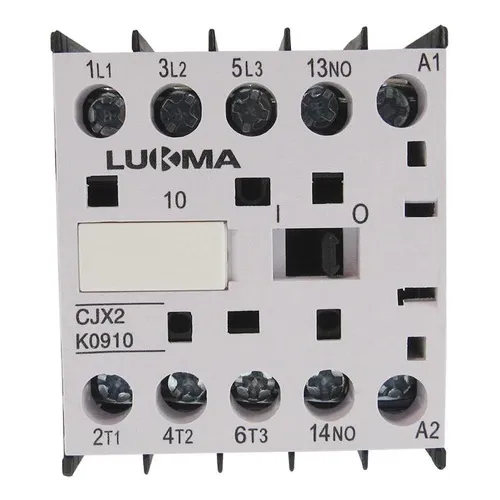 Mini Contator Cjx2-k0910 Tripolar 110v - Lukma Foto 1