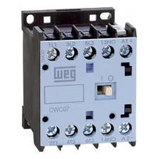 Mini Contator Tripolar 24vcc 7a 1na Cwc07-10-30c03 Weg Foto mini 4
