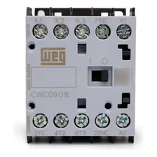 Mini Contator Tripolar 9a 24vca 1nf Weg Cwc09-01-30v04 24v Foto mini 3
