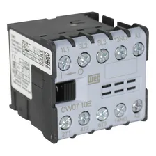Mini Contator Weg 220v 7a Tripolar 1na Cw07-10-30d24 Foto mini 1