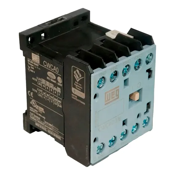 Mini Contator Weg Auxiliar 220v 3na+1nf 10a Cwca0-31-00v26 Foto 1
