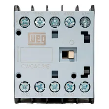 Mini Contator Weg Auxiliar 220v 3na+1nf 10a Cwca0-31-00v26 Foto mini  2